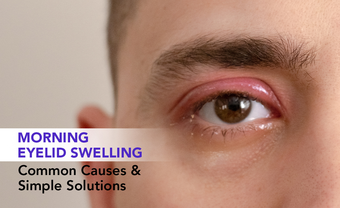 Morning Eyelid Swelling: Common Causes & Simple Solutions