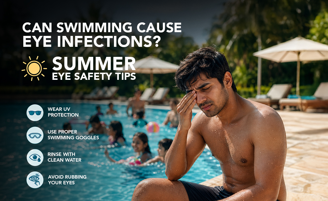Neoretina Blog | Can Swimming Cause Eye Infections? Summer Eye Safety Tips