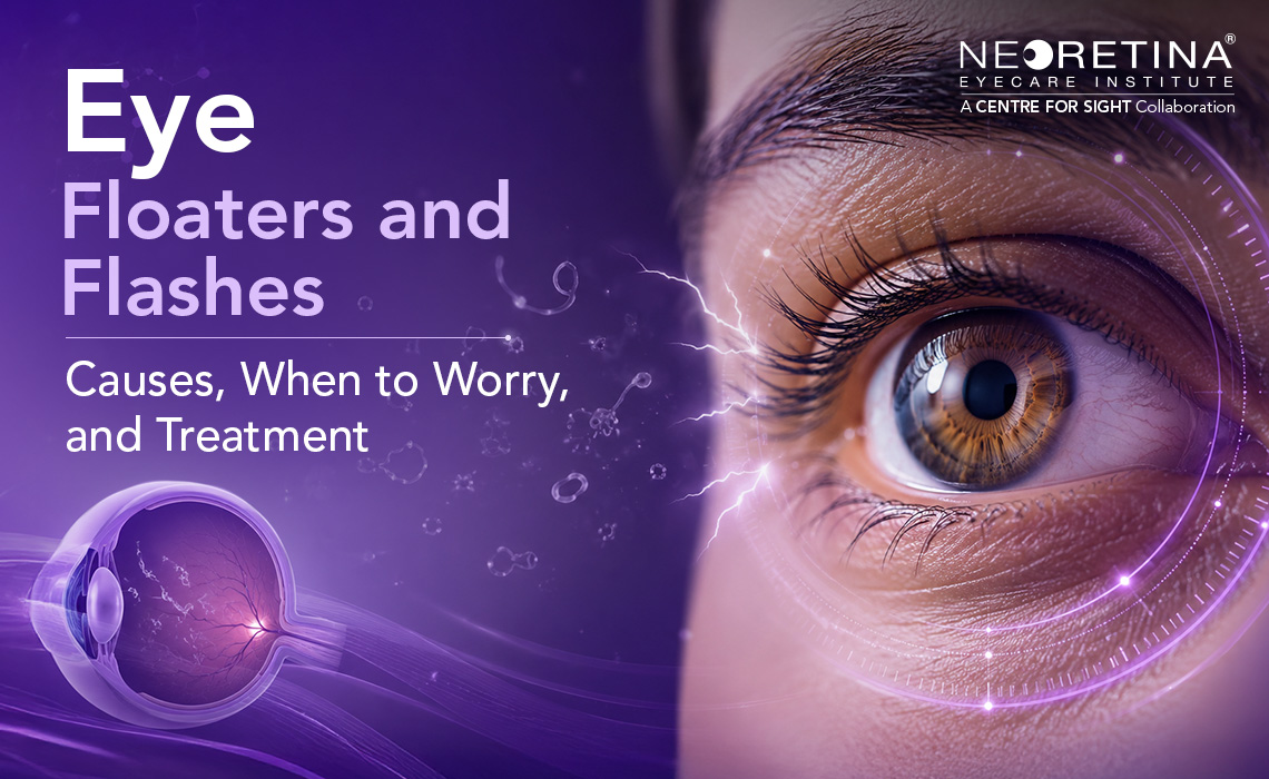 Neoretina _ July Blog 01 Neoretina Blog|Eye Floaters and Flashes: Causes, When to Worry, and Treatment