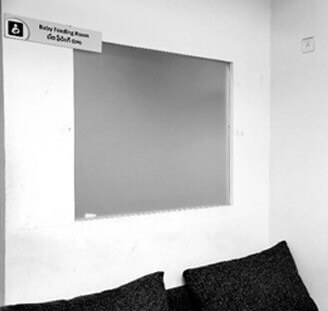 Baby feeding room